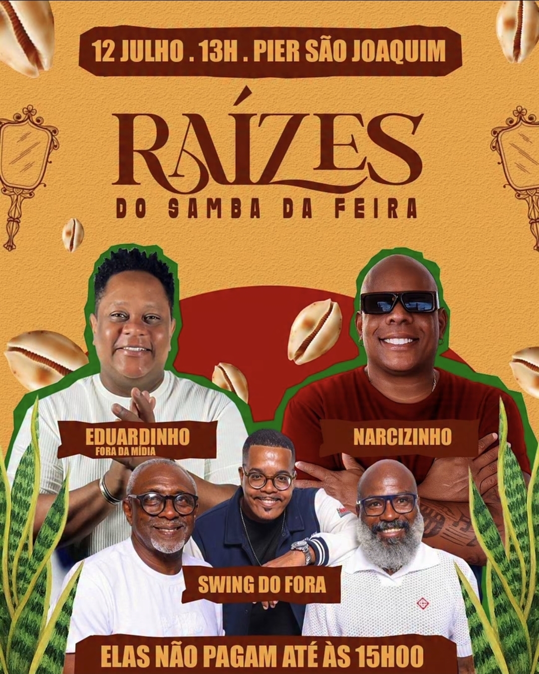 Raízes do Samba da Feira – Eduardinho, Narcizinho e Swing do Fora