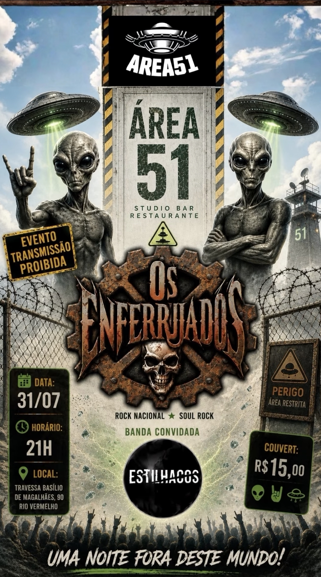 Os Enferrujados e Estilhaços
