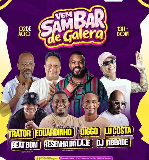 Vem Sambar de Galera