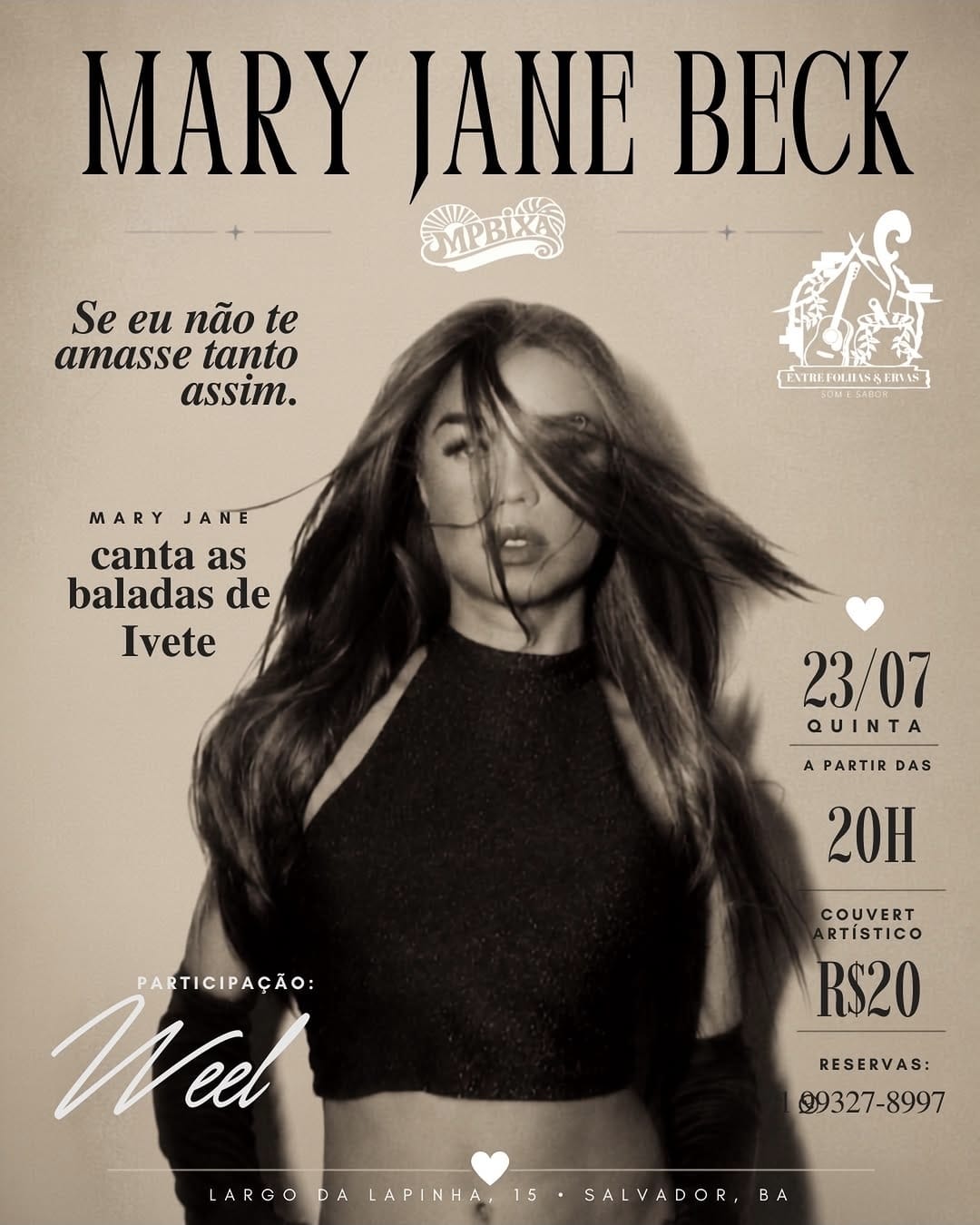Maryjane Beck – “se eu não te amasse tanto assim”