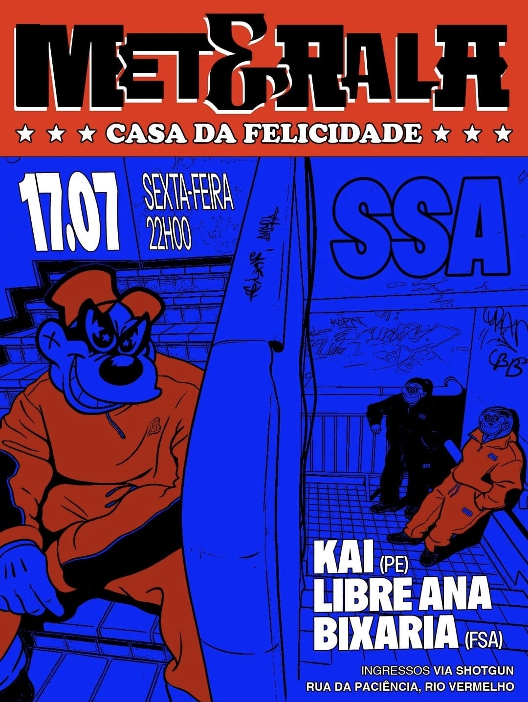 Met&Rala – DJ Kai, Libre Ana e Bixaria