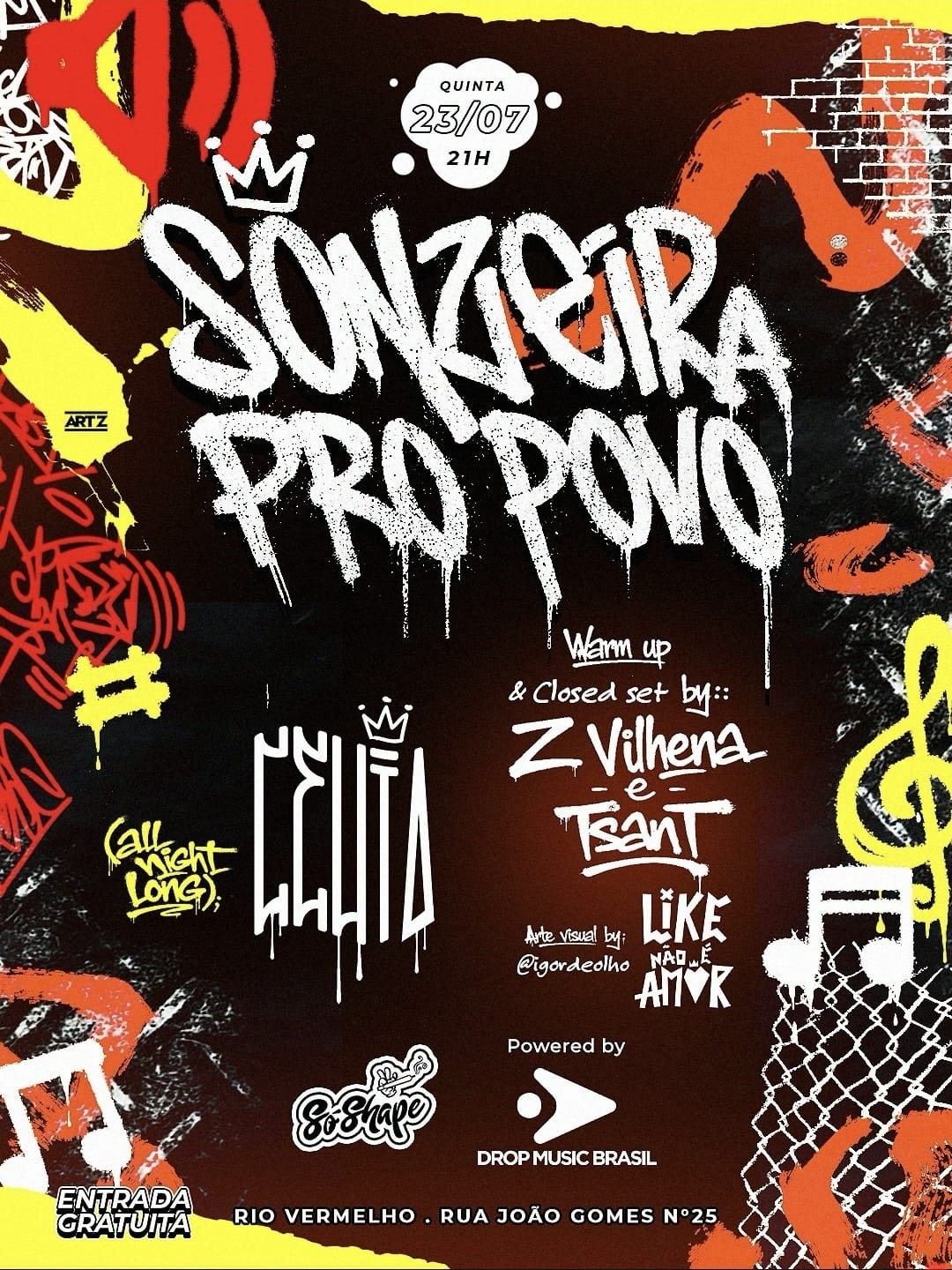 Sonzeira pro Povo – Ceuta DJ, Z Vilhena e Tsant