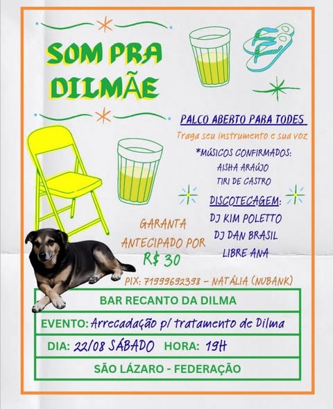 Som Pra Dilmãe – Aisha Araújo, Tiri de Castro, DJ Kim Poletto, DJ Dan Brasil e Libre Ana