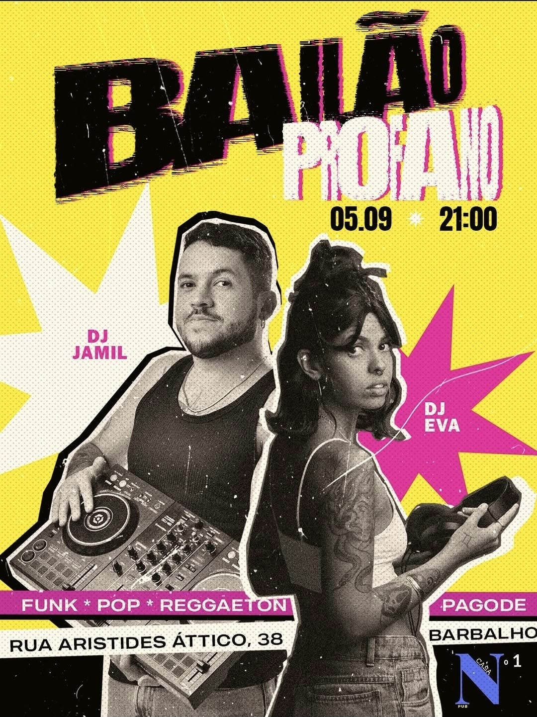Bailão Profano – DJ Eva e DJ Jamil