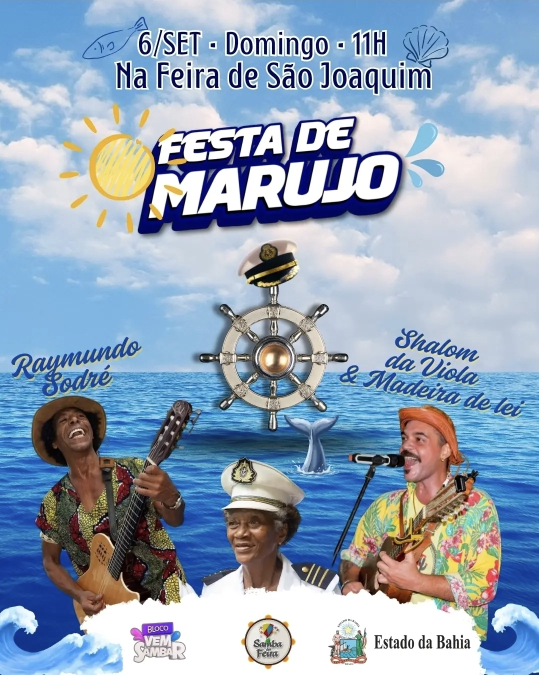 Festa de Marujo – Raymundo Sodré, Shalom da Viola e Madeira de Lei
