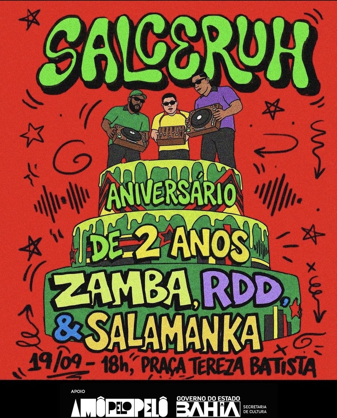 Salceruh – Zamba, Rafa Dias e Salamanka