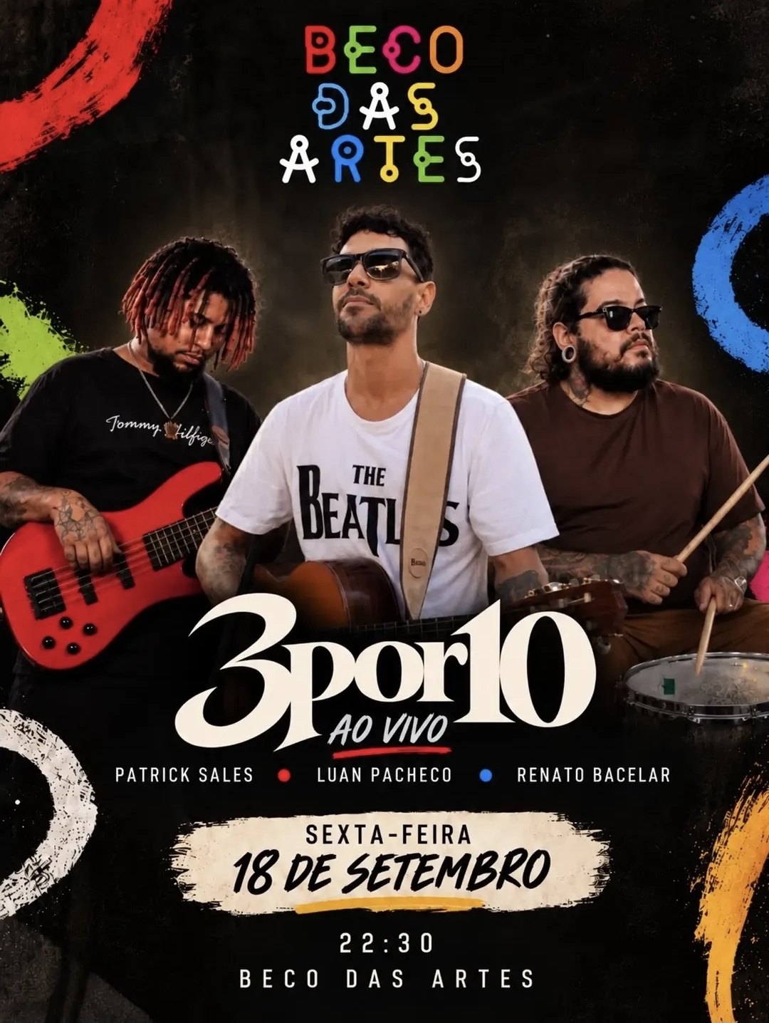 Banda 3 por 10