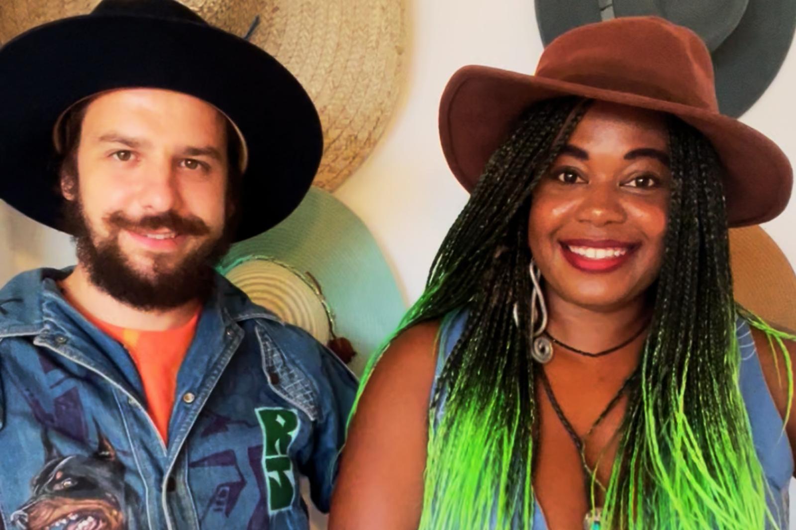 Luna Malbroux e Tilen Kravos em ‘Do Bayou ao mar, a Louisiana’