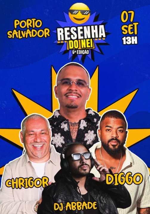 Resenha do Nei – Chrigor, Diggo e DJ Abbade