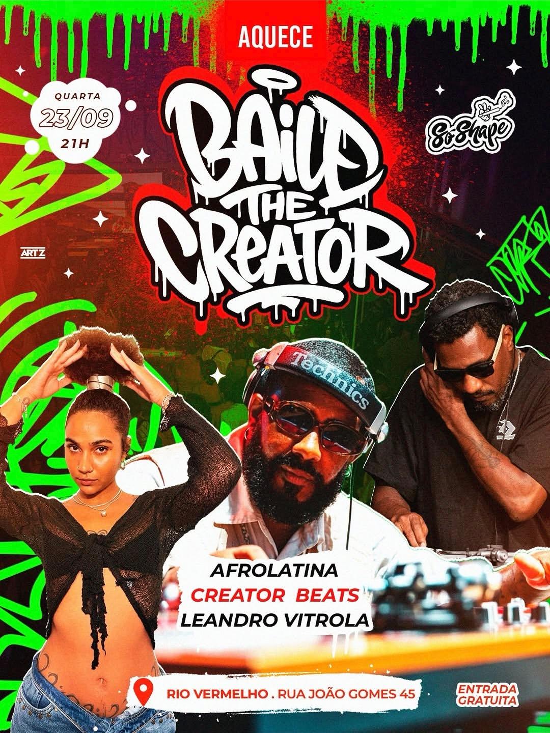 Baile the Creator – Afrolatina, Creator Beats, Leandro Vitrola