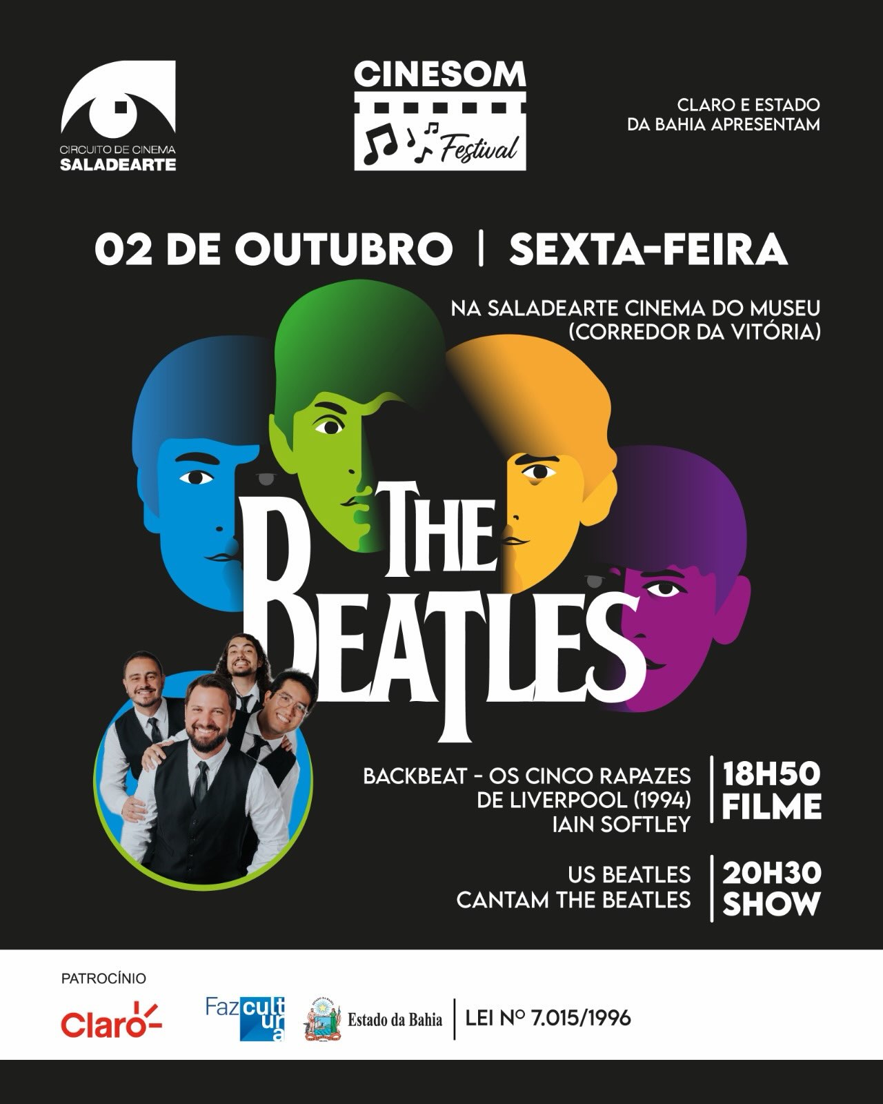 CineSom – Us The Beatles cantam The Beatles