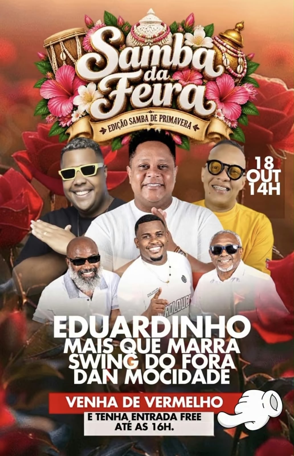 Samba da Feira – Eduardinho, Mais que Marra, Swing do Fora e Dan Mocidade